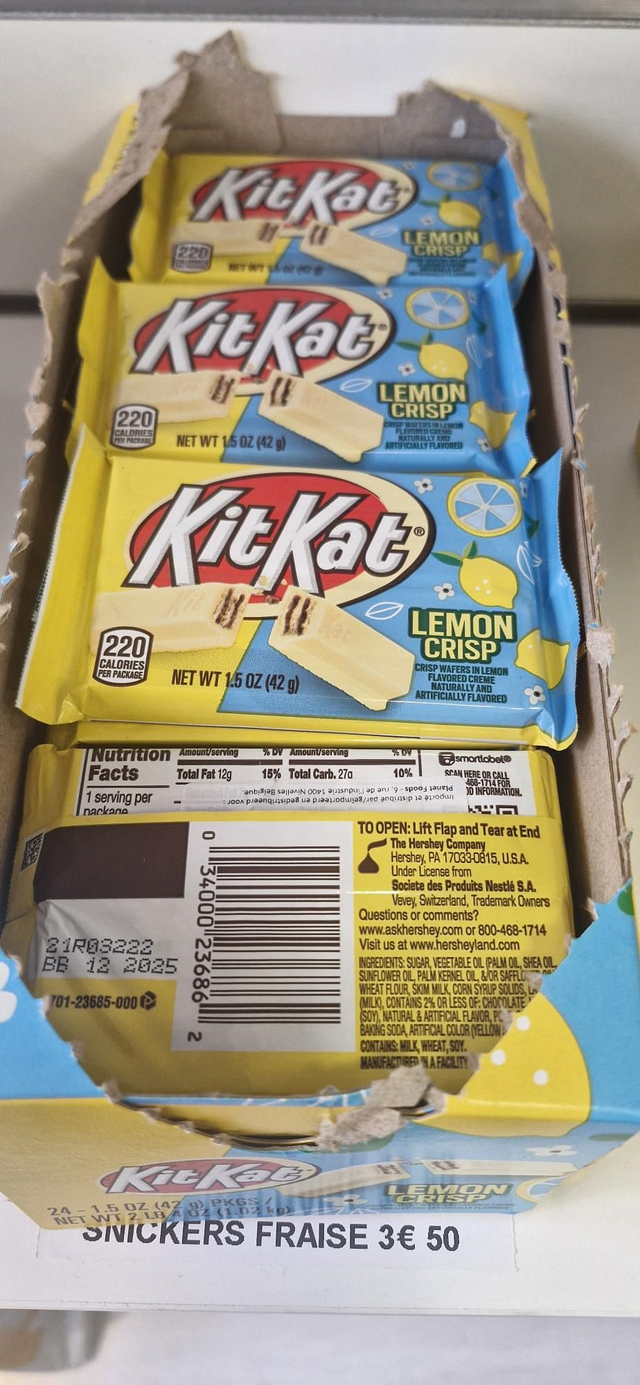 KitKat citron 