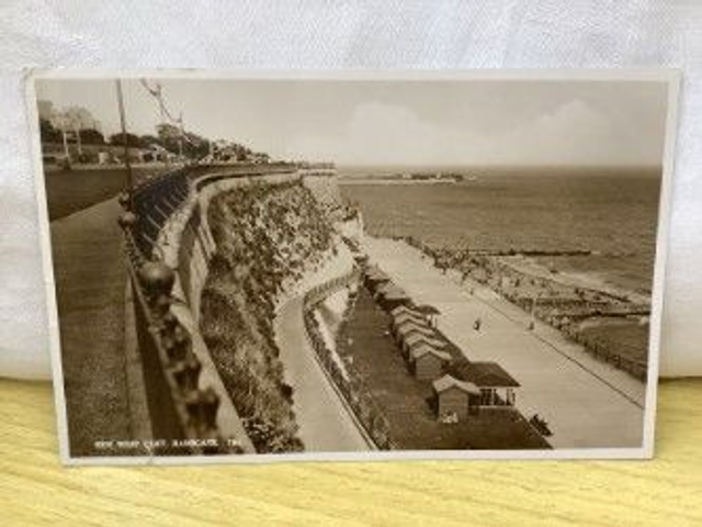 Ramsgate, New West Cliff, Kent, Posted 1938 Norman Postcard. Our Ref No. R162 £2.25