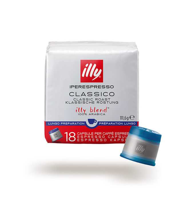 ILLY Caffè in Capsule Iperespresso tostato CLASSICO Lungo 18 CAPSULE EAN8003753979076