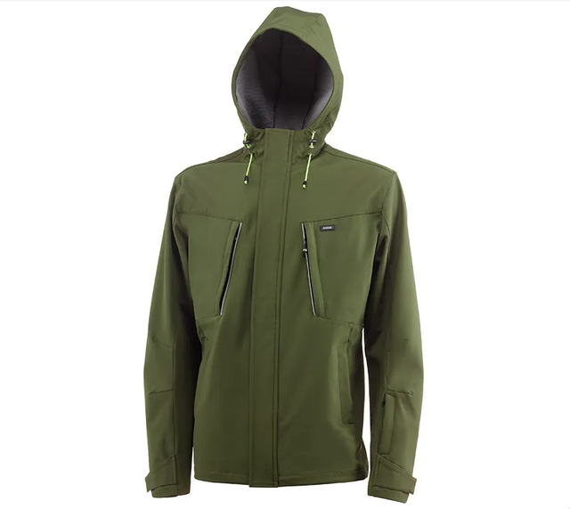Chaqueta Softshell JUBA mod. 2891  RIVER  TOP RANGE  Verde