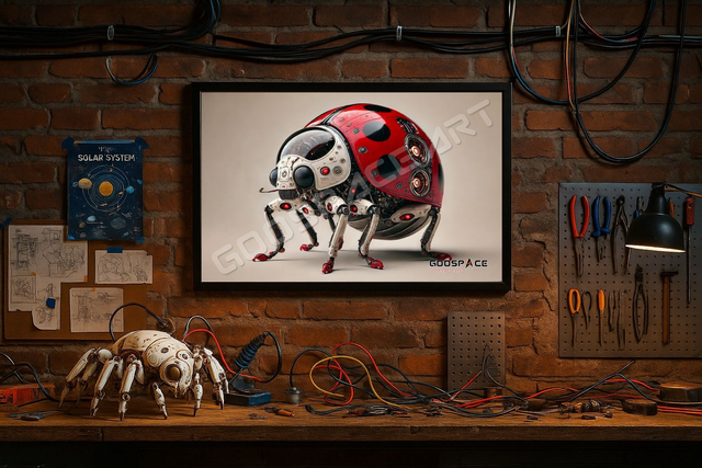 Cadre Coccinelle Cybernétique (04)