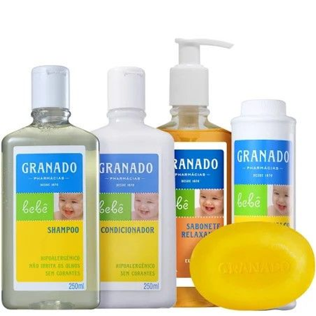 Kit Granado Bebê Hora do Banho (5 Produtos)