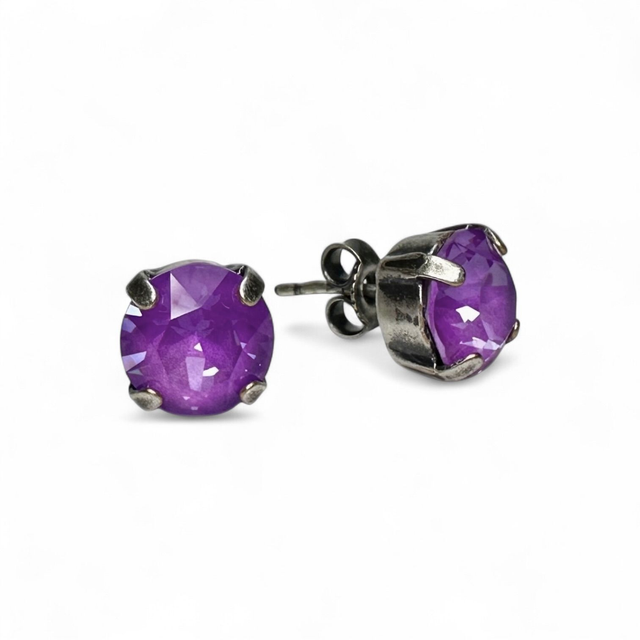 Ohrstecker KLASSIK BIG Elektrik Violet Ignite, Lila