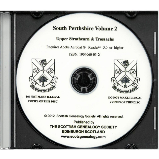 Perthshire South (Upper Strathearn and Trossachs) Volume 2 CD