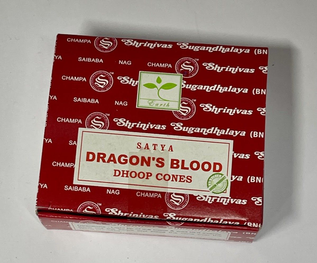 Satya Incense Cones - Dragon&#039;s Blood