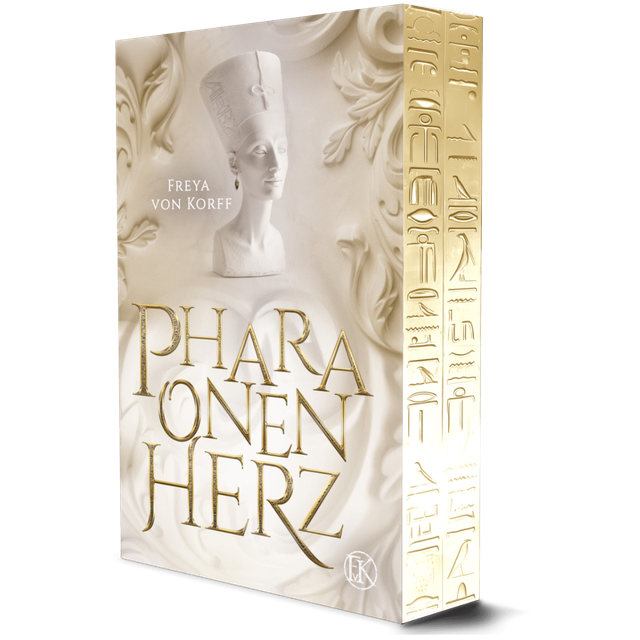 Pharaonenherz Hardcover signiert mit Farbschnitt (Vorbestellung)