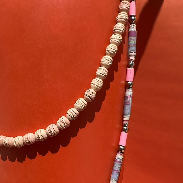 Combo Colares Collab ERA Rosa — Peça ÚNICA