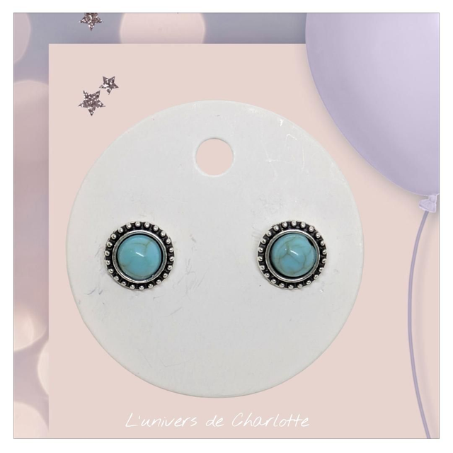 Boucles d&#039;oreilles &quot;Perle&quot; BO-126