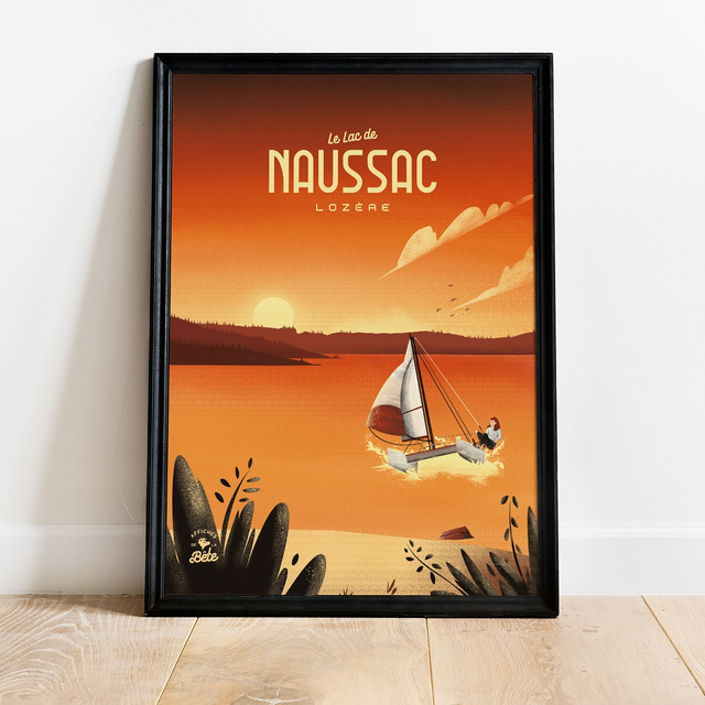 Affiche LAC DE NAUSSAC