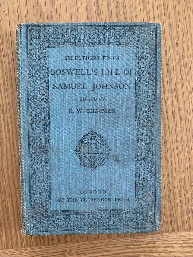 Selections from Boswell's Life of Samuel Johnson James Boswell 1954