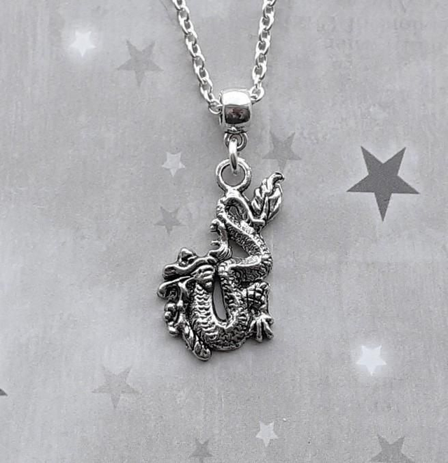 Chinese Dragon Necklace (Small)