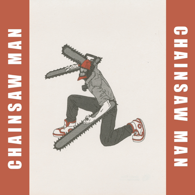 Chainsaw Man - Risograph Print 