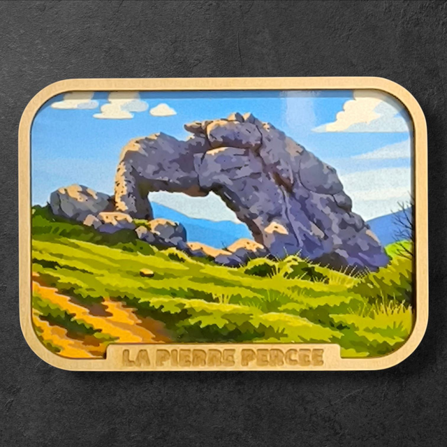 Magnet Pierre Percée 