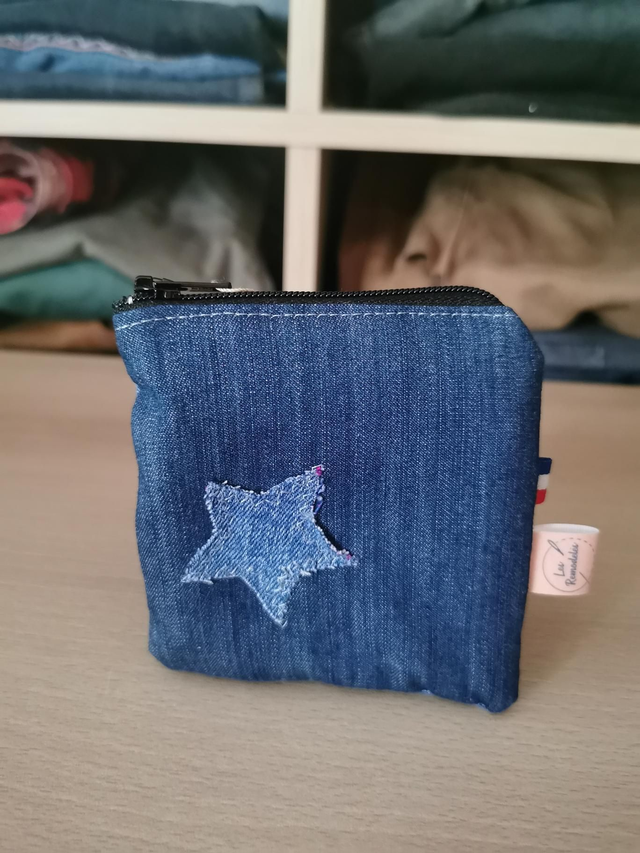 Petite trousse en tissu recyclé