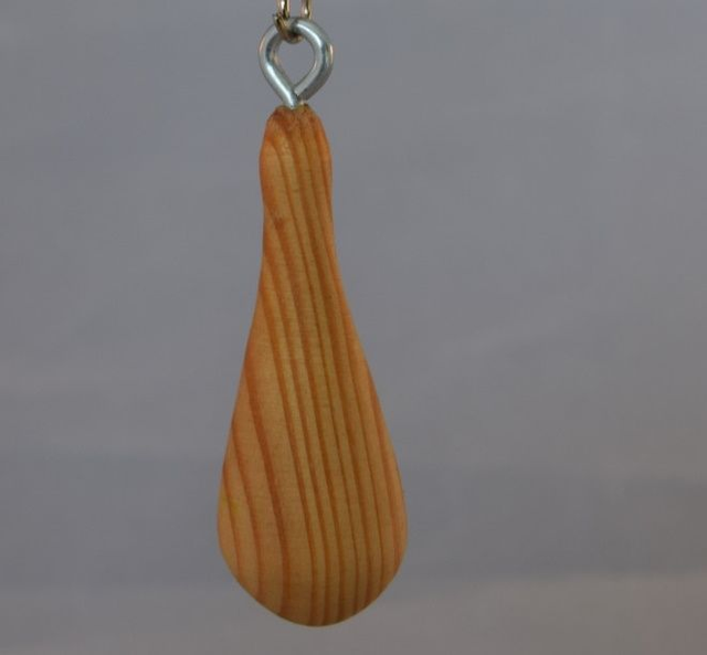 Druppel sleutelhanger - ceder