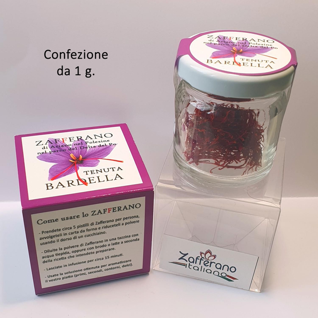 ZAFFERANO del POLESINE Confezione da 1 g.