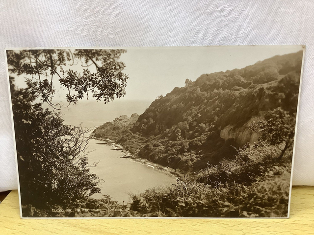 Luccombe, nr. Ventnor, Isle of Wight, Posted 1929 Judges Ltd. vintage postcard. Our Ref No. R627 £3.00