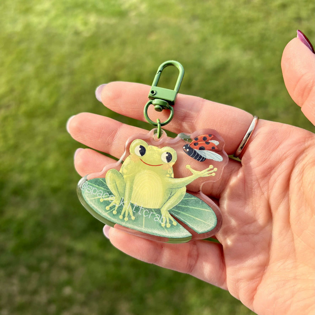Žabec keychain (obesek za ključe)