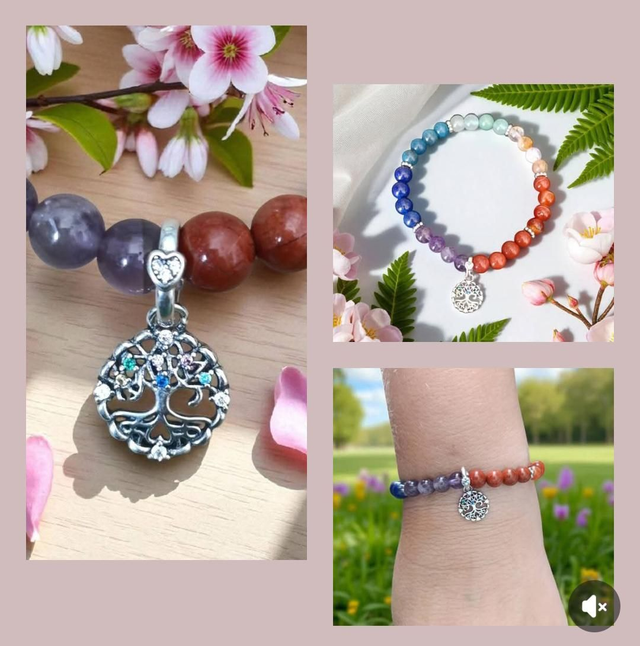 Bracelet Pandolith 7 Chakras 