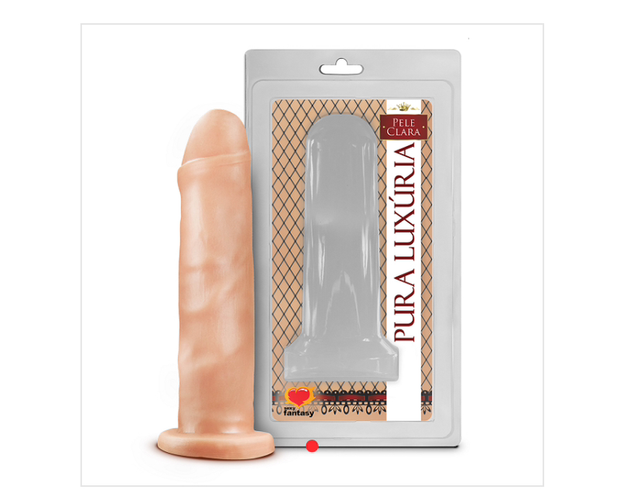 Pênis Realístico Maciço - 16,5cm X 3,8cm Referência: PA011