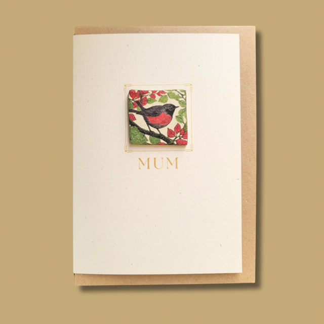 Bird Card for Mum