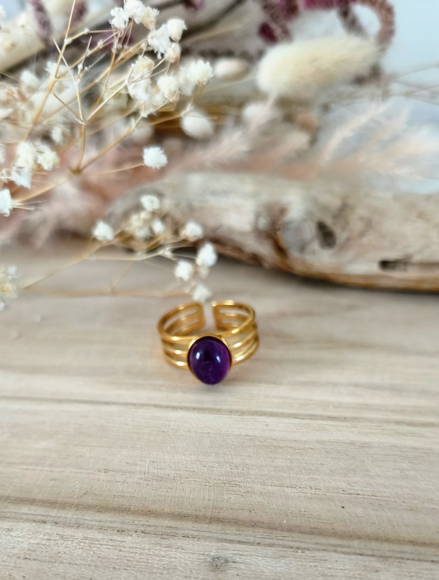 Bague Azur Améthyste