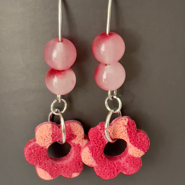 BO8 - Boucles d’oreilles résine