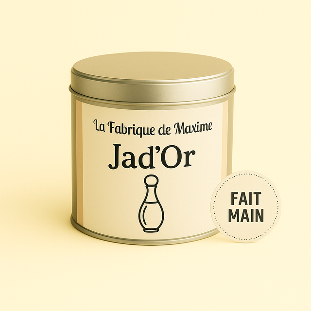 Bougie artisanale parfumée Jad'Or inspiration  – 150gr