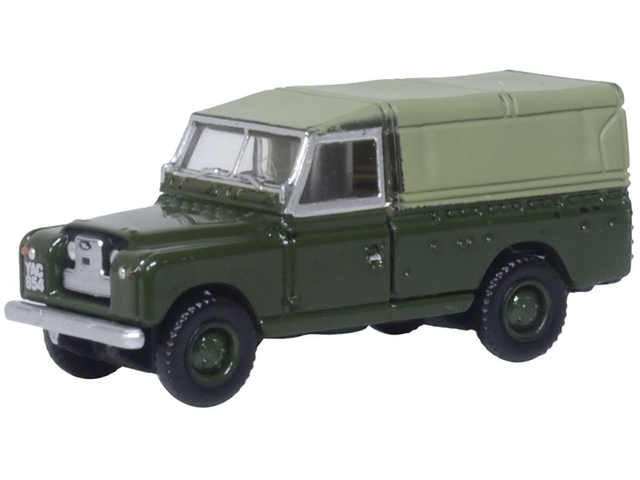 Land Rover Series II LWB Canvas Bronze Green