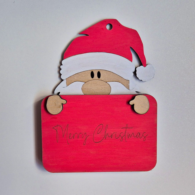 Santa Gift Card Holder