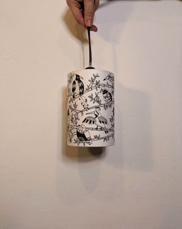 Suspension "Oiseaux" Vert