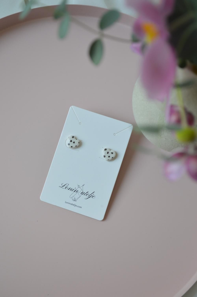 Valentinova Kolekcija - Mali uhani srce s pikami