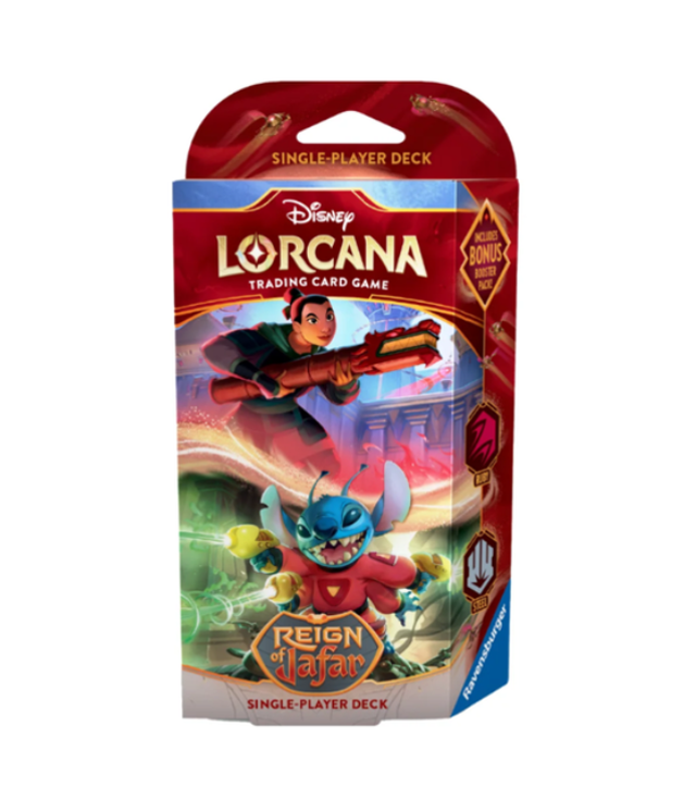 Disney&#039;s Lorcana: Reign of Jafar Starter Deck Mulan en Stitch