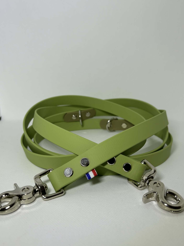 Laisse 3 points nuance de bleu / vert