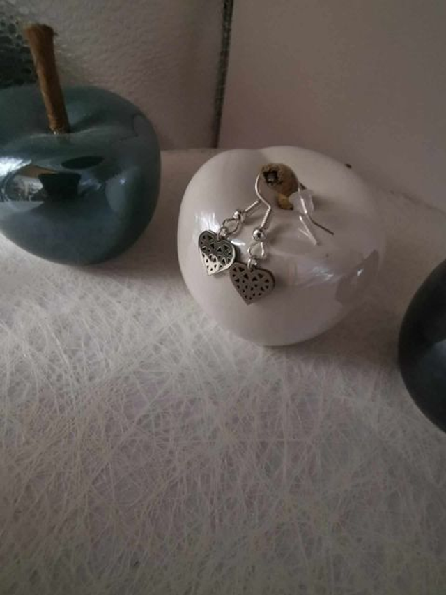 Boucles d'oreilles Cœur Ajouré