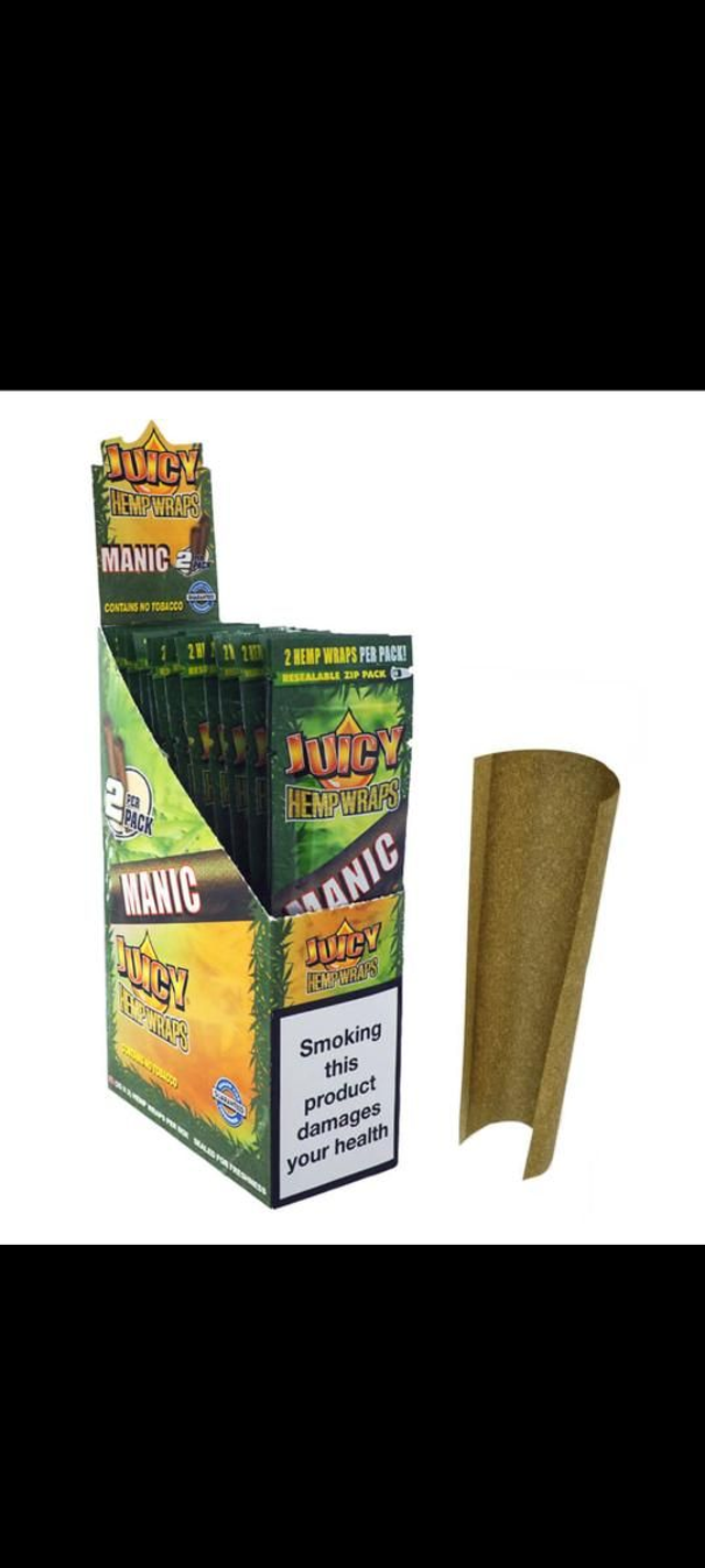 Juicy Jay’s Hemp Wraps Blunt Manic


