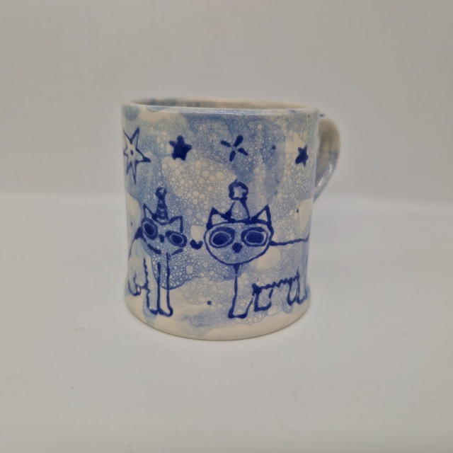 Cat And Mouse Bubble Mug  