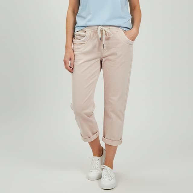 Pantacourt Jogpant Place du Jour Coloris Nude - Matière Magic Stretch