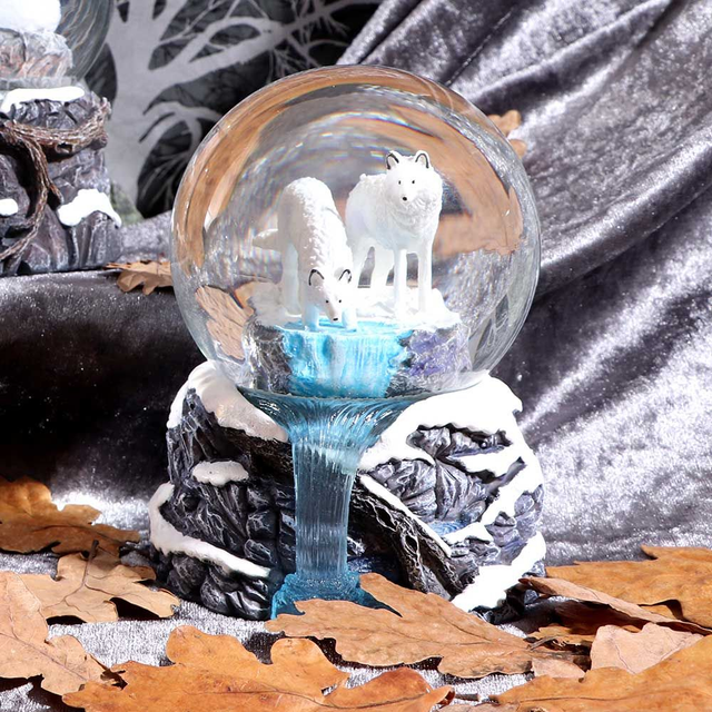 Warriors of the winter Snow Globe 