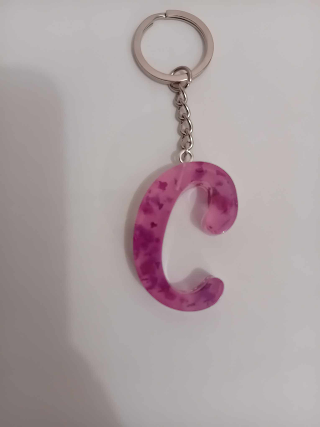 porte clef lettre C