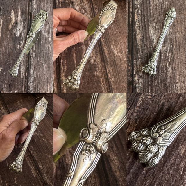 Bague PIÈCE RARE NAPOLÉON III pince à sucre