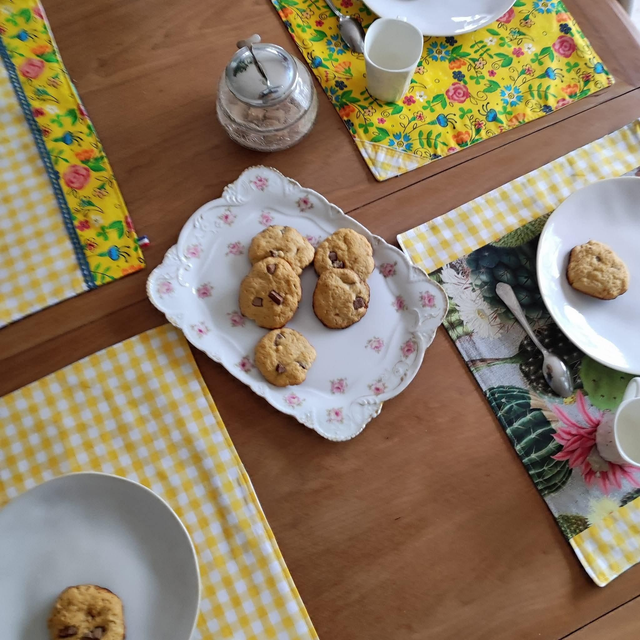 Sets de table colorés