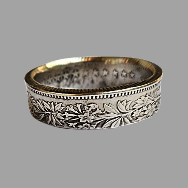 Swiss Two Francs 1991 Coin Ring    