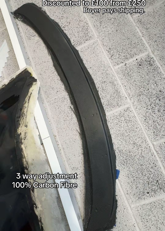 92-97 Ford Escort Cosworth Front Splitter (SECONDS)