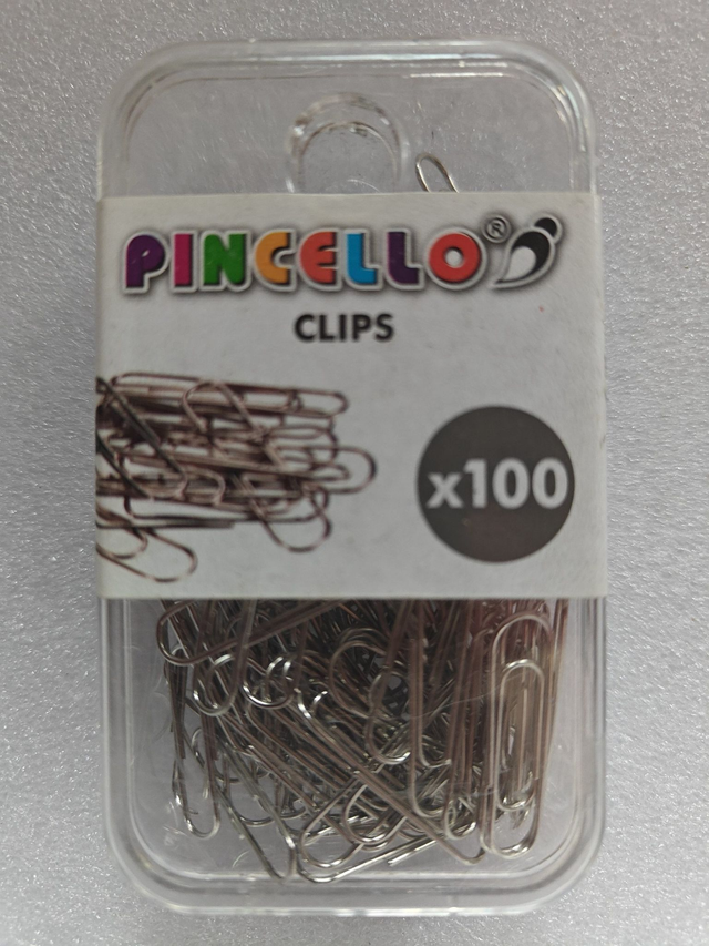 Paperiklemmarit 100kpl - Pincello