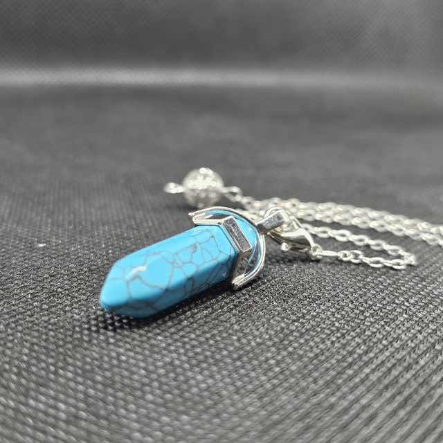 Pendule Cristal - Eau marbrée