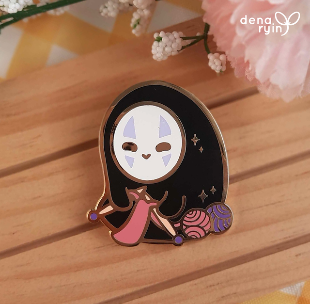 No Face Enamel pin / Kovinska značka