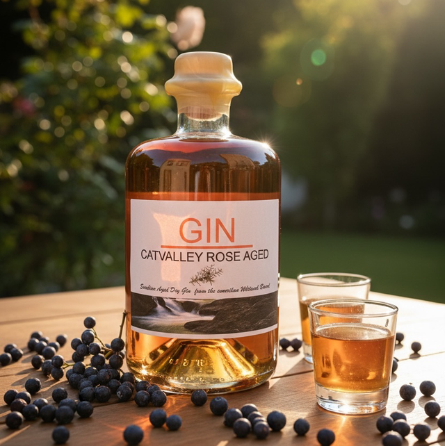 CATVALLEY ROSE Swabian AGED Dry Gin