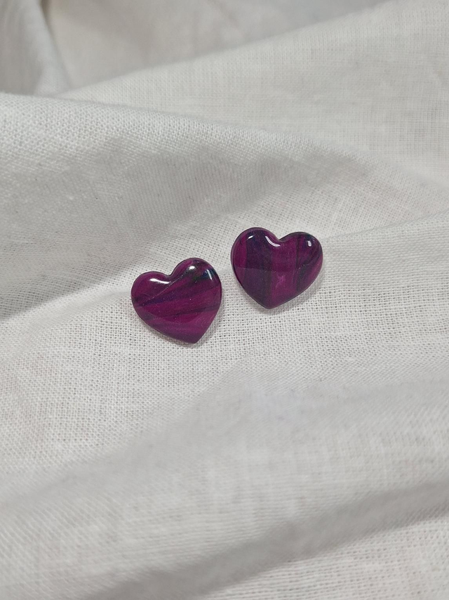 Aimée - Nuances de violet et vert