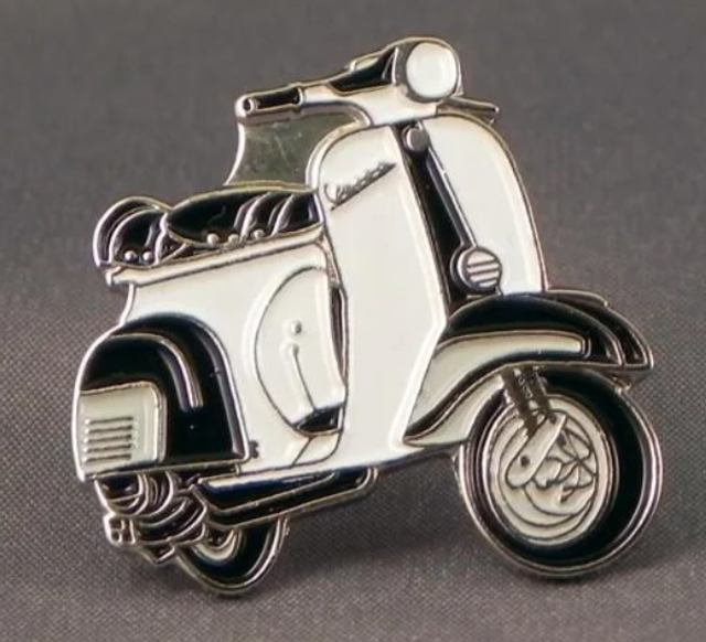 Black &amp; White Scooter